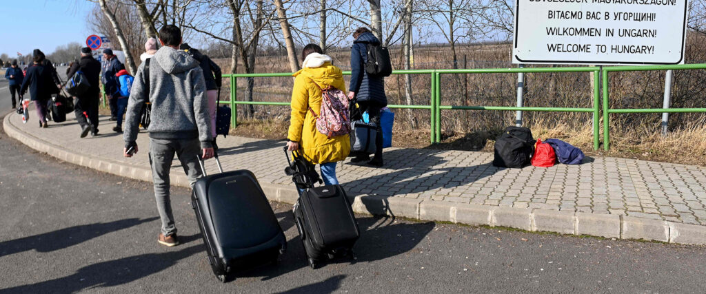 Folk på flykt i Europa